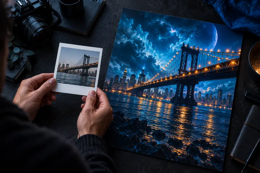 AI-generated variation based on the source photo